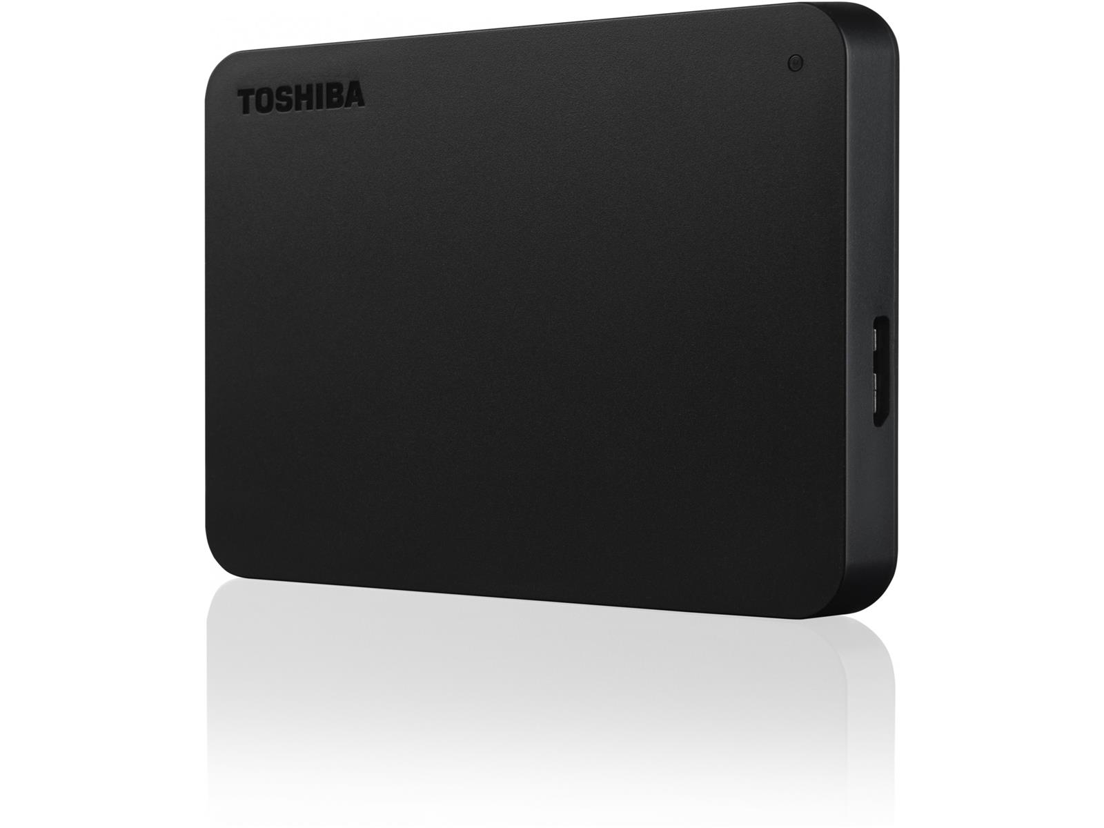 Externe Festplatte Toshiba 1TB 2,5-Zoll USB 3.0 Canvio Basics schwarz Externe Festplatte Toshiba 1TB 2,5-Zoll USB 3.0 Canvio Basics schwarz