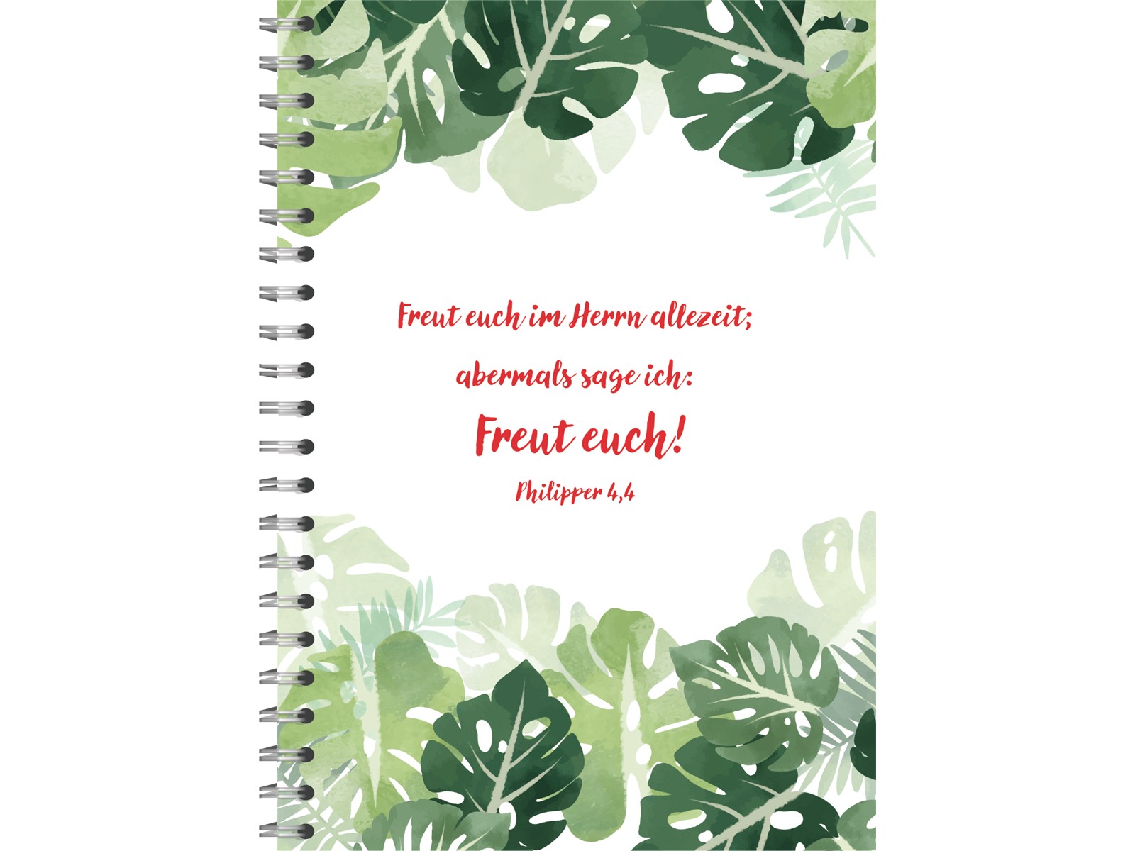 Notizblock - Monstera