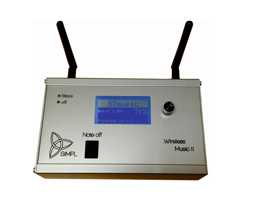 Funksystem Akkordeon Wireless Music II SiMPL Technology Funksystem Akkordeon Wireless Music II Soundboard SiMPL Technology