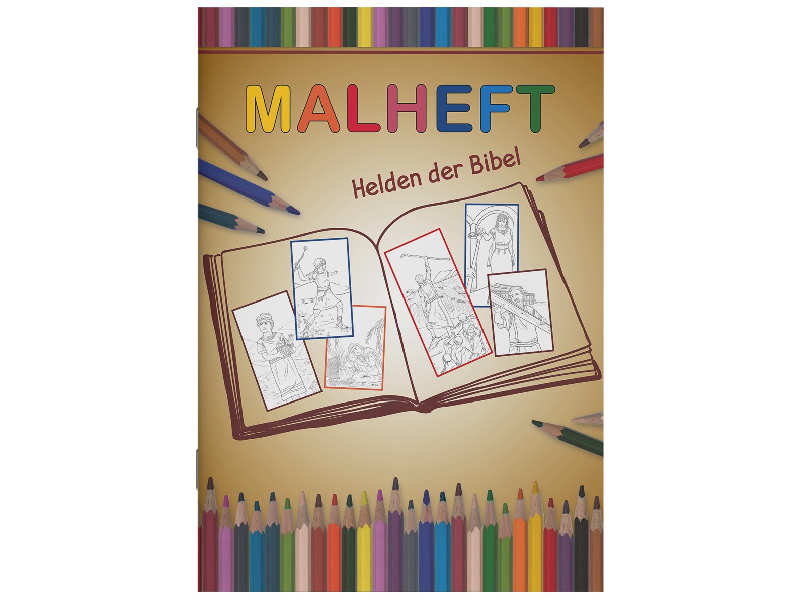 Malheft - Helden der Bibel Malheft - Helden der Bibel
