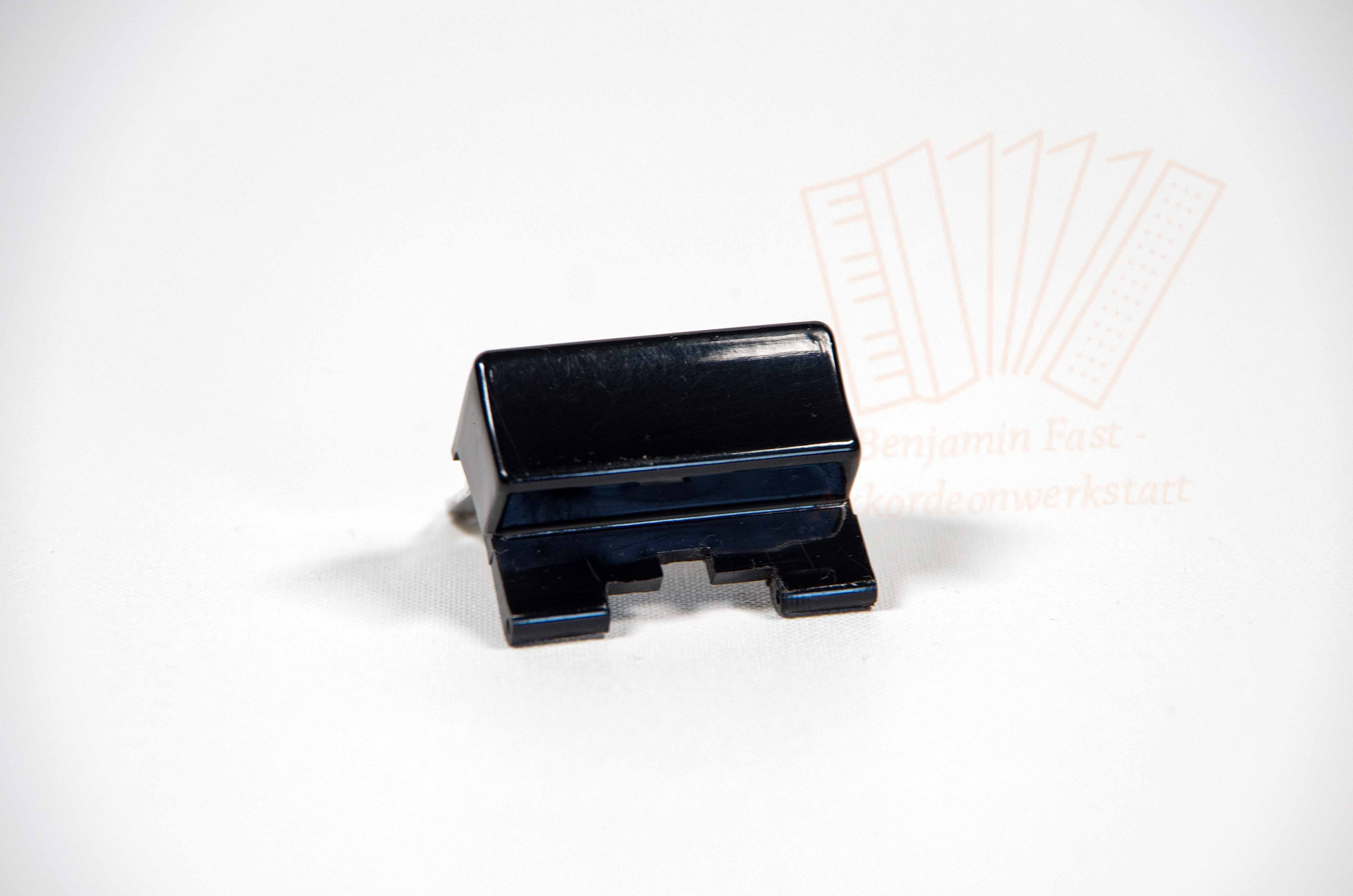 Registerdrücker Bass schwarz einzeln, gebraucht Position 5