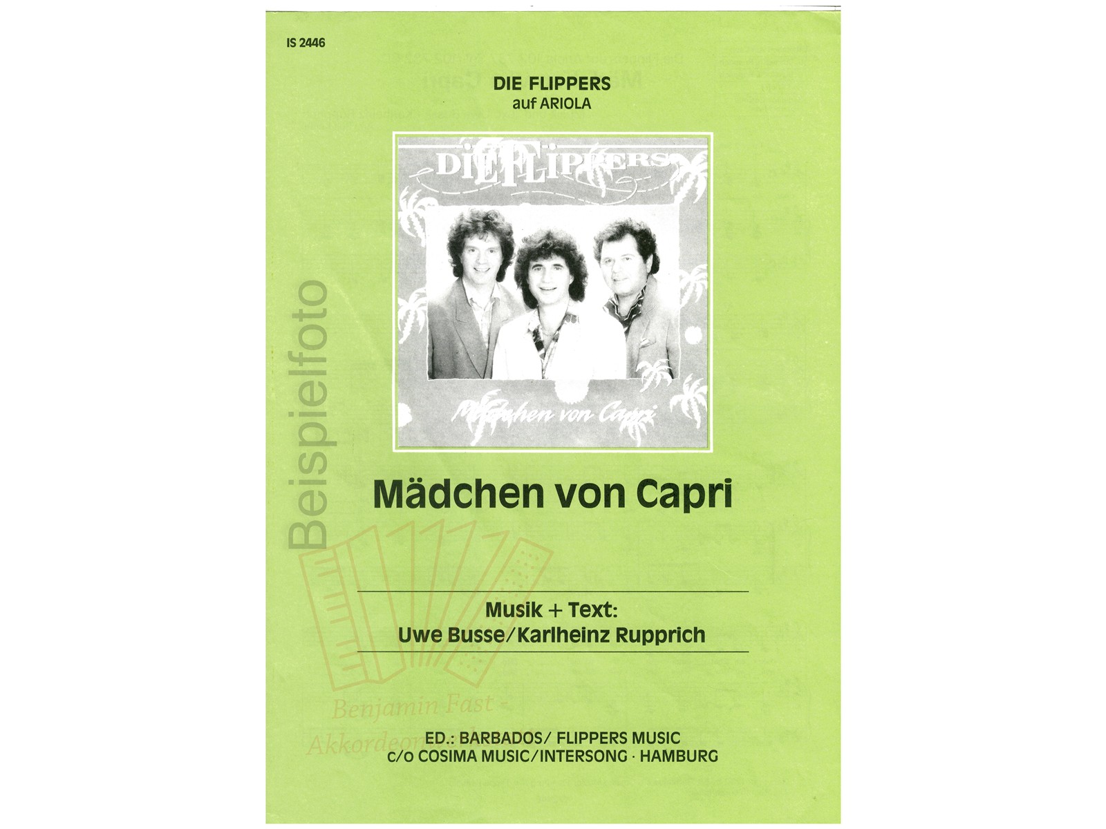 Mädchen von Capri, Einzelausgabe - Antiquariat