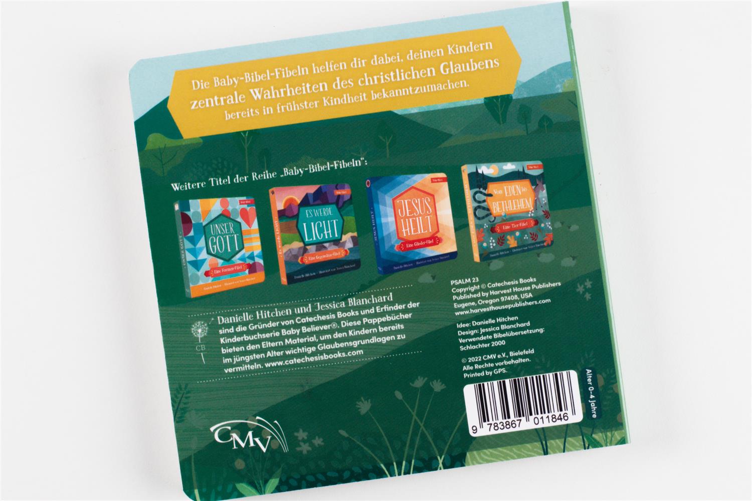 Psalm 23 - Eine Farben-Fibel (Pappebuch)