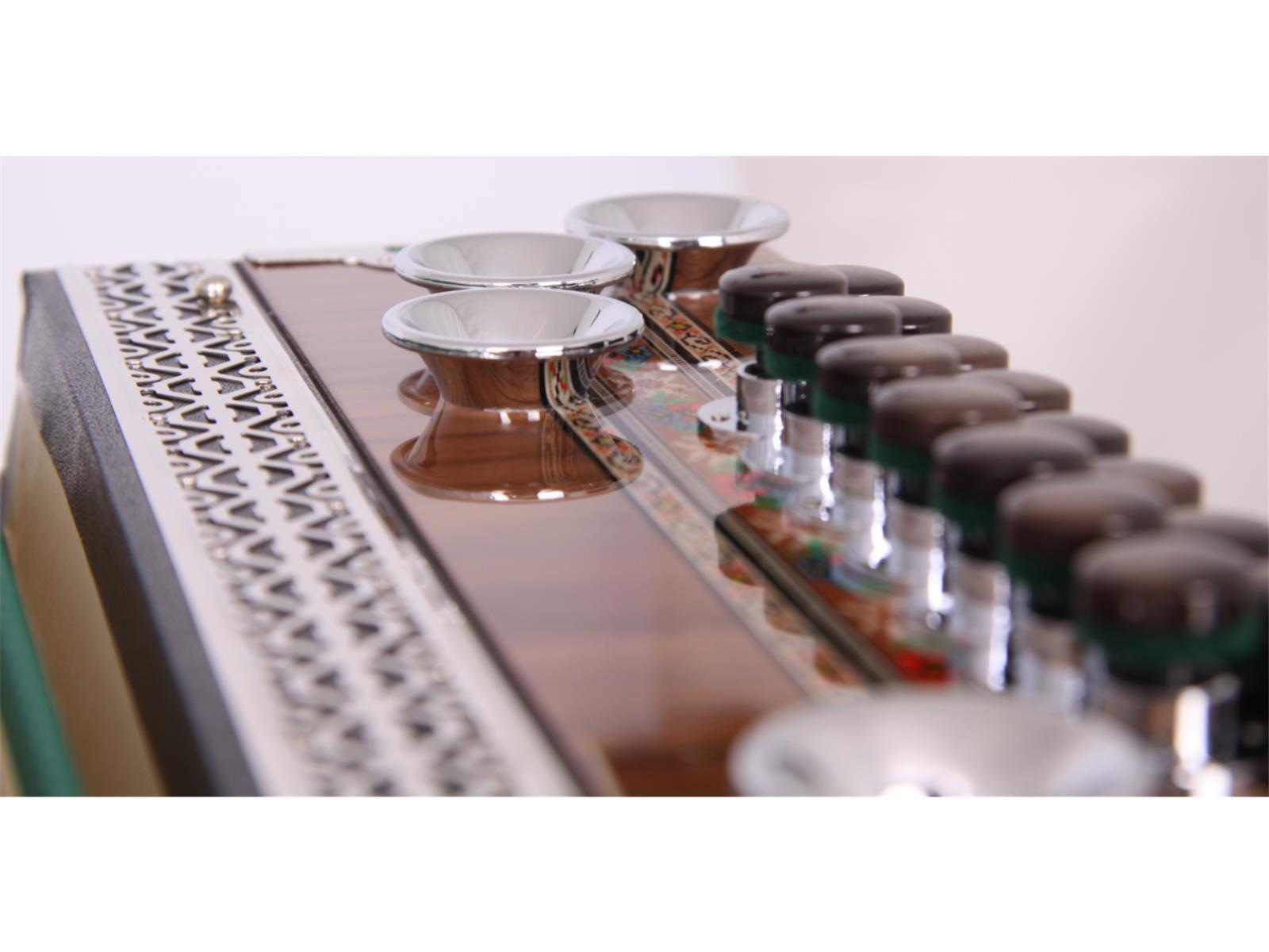 Steirische Harmonika Kärntnerland Edelholz grün Steirische Harmonika Kärntnerland Edelholz grün C/F/Bb/Eb