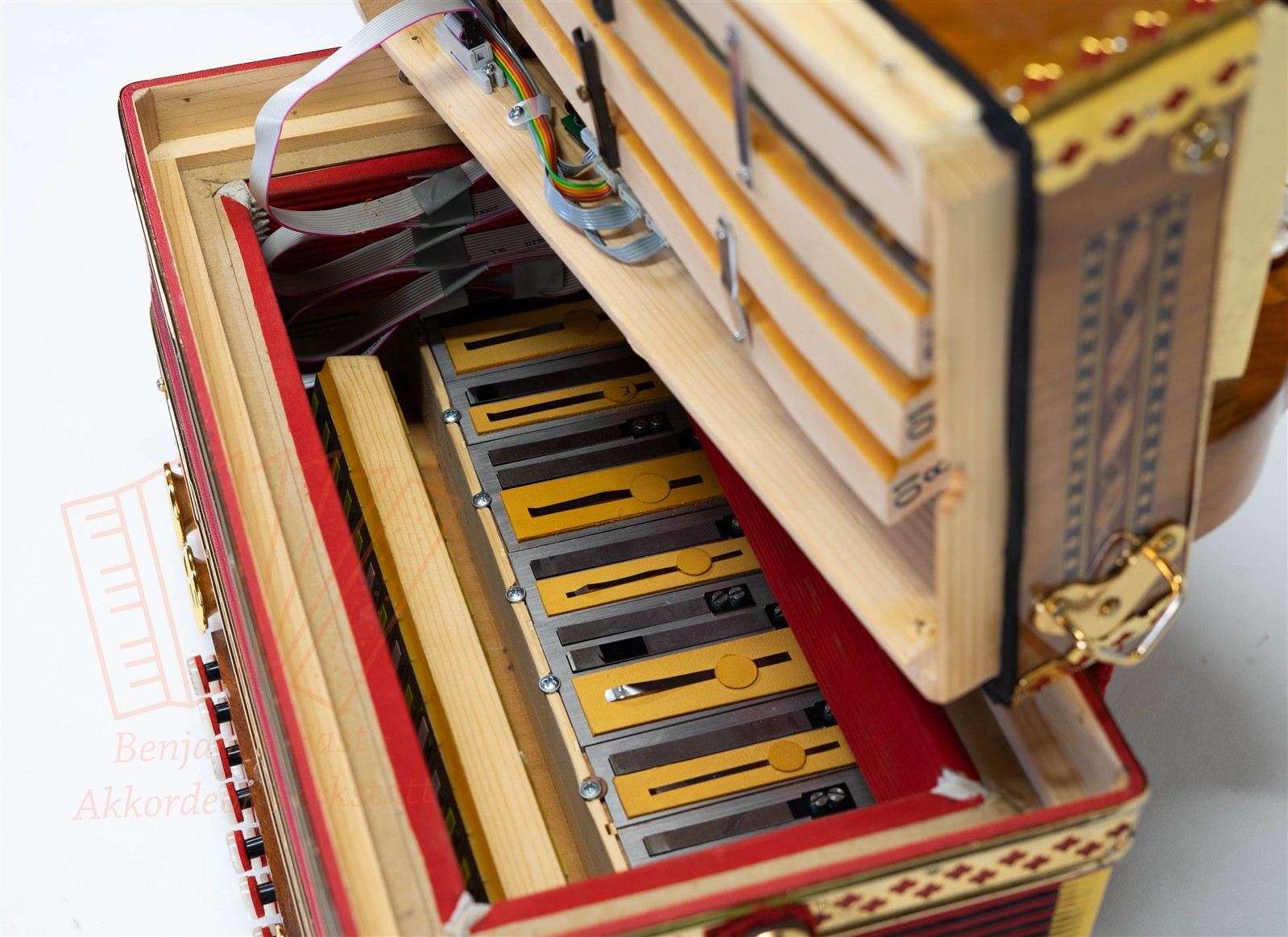 Steirische Harmonika Alpenklang Unken GCFB Totter gebraucht Steirische Harmonika Alpenklang Unken GCFB Totter gebraucht