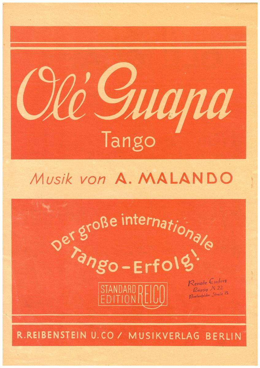 Olé Guapa, Malando - Antiquariat Olé Guapa, Malando - Antiquariat