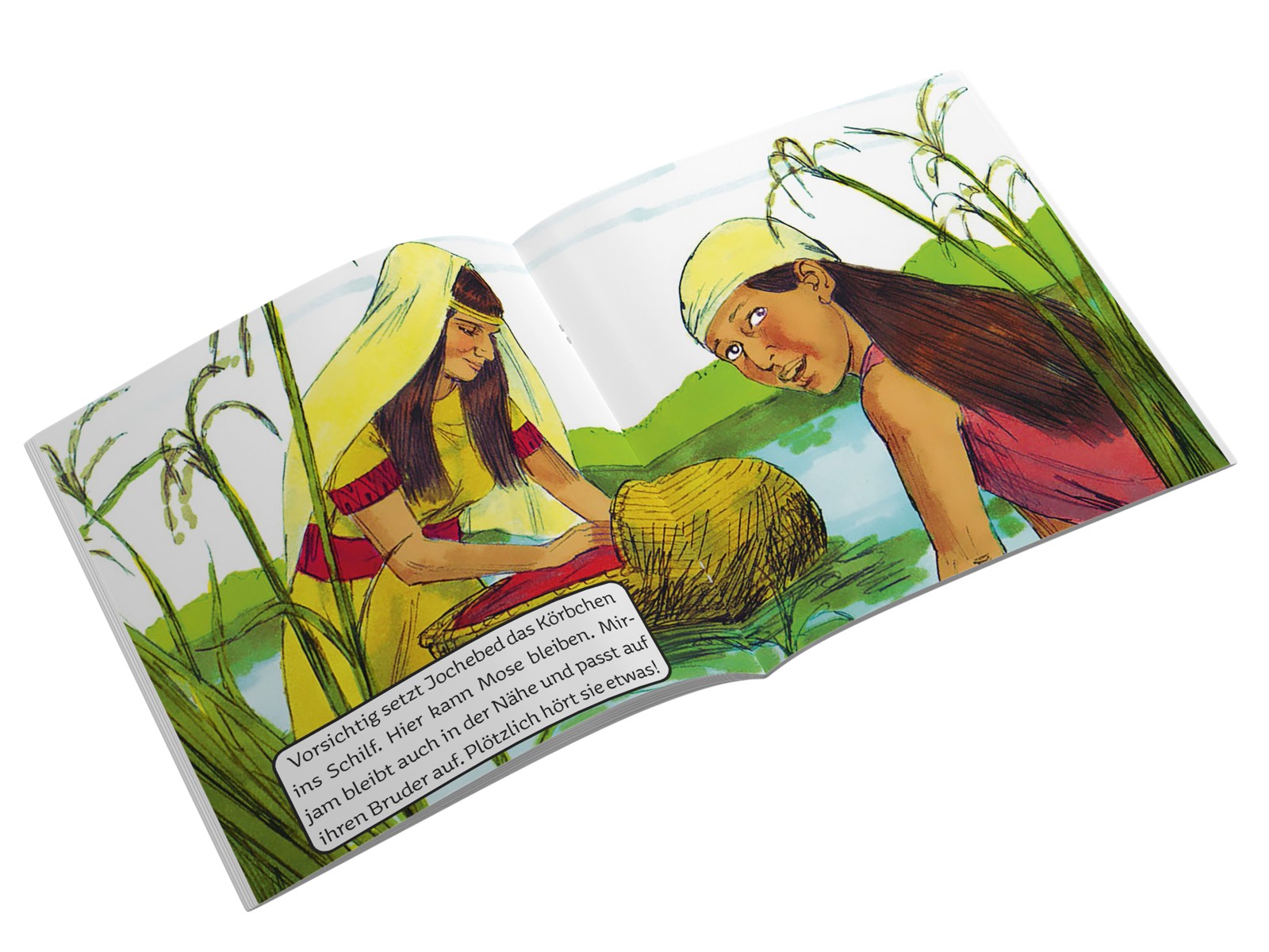 Jochebed beschützt ihren Sohn Jochebed beschützt ihren Sohn