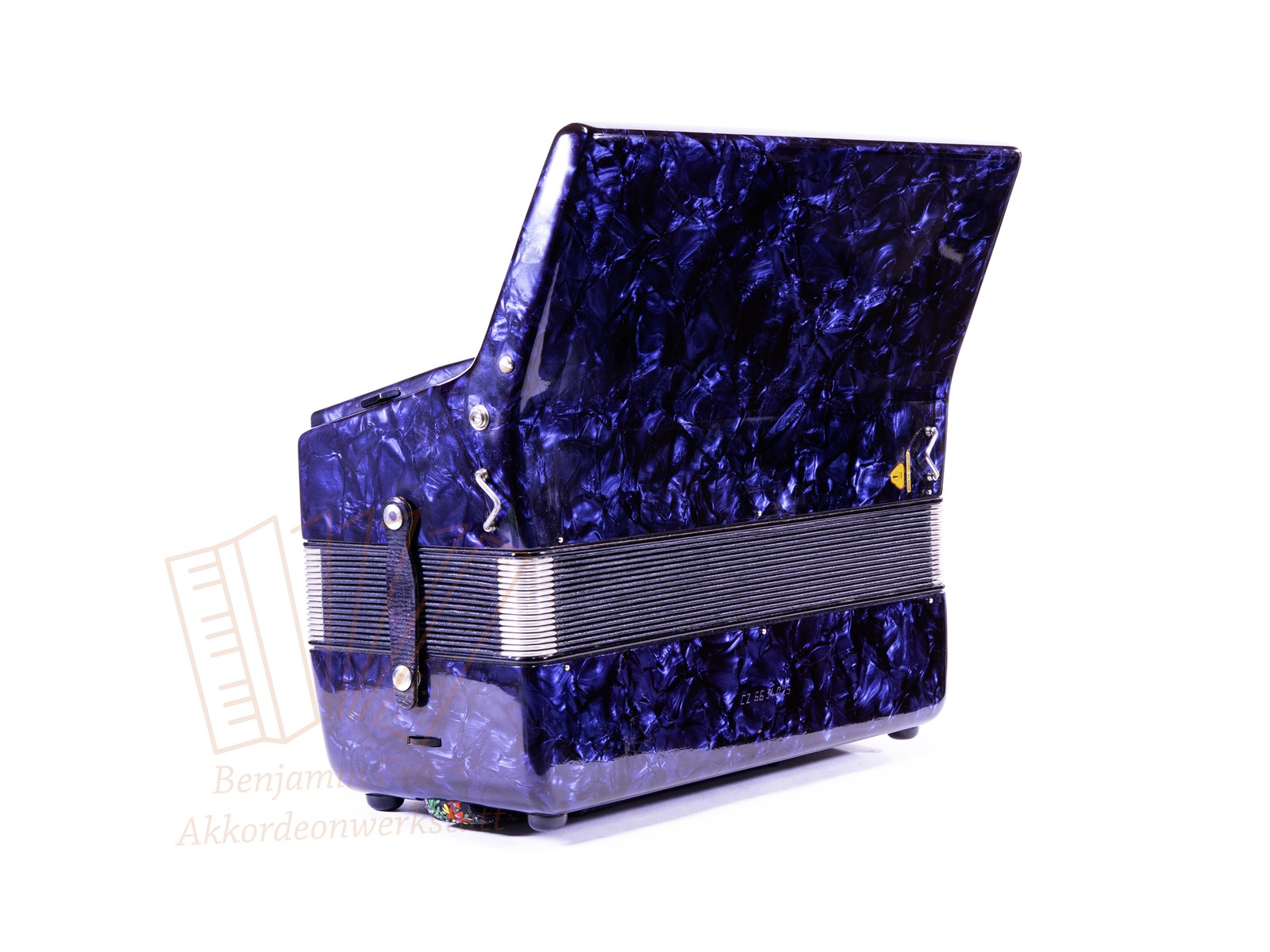 Akkordeon Weltmeister Stella 96 37/96/IV/11/5 blau - gebraucht