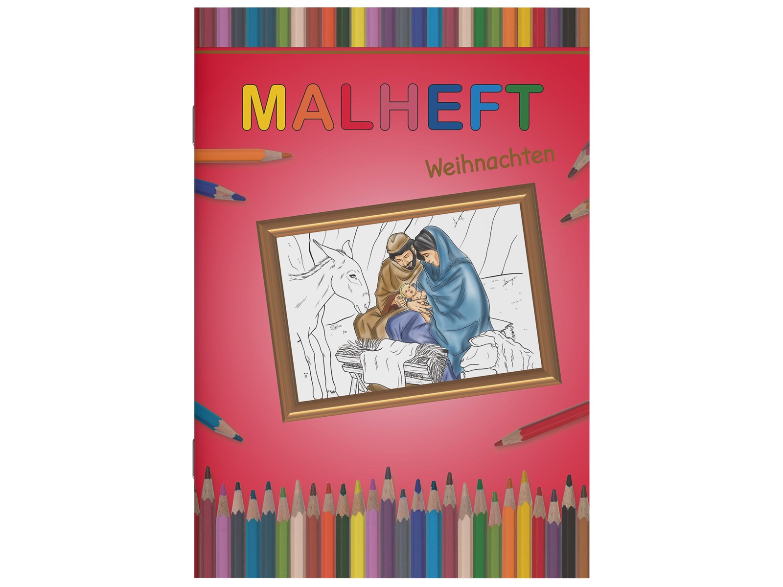 Malheft - Weihnachten Malheft - Weihnachten