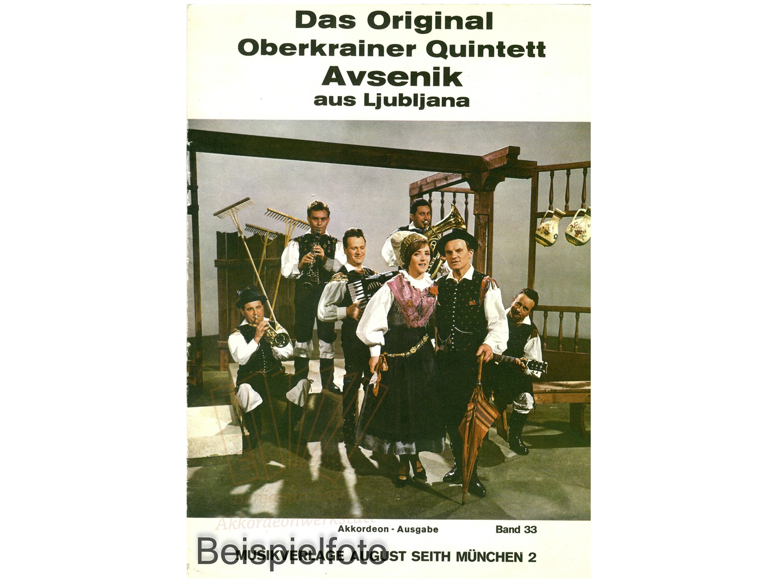 Das Original Oberkrainer Quintett Band 33 - Antiquariat Das Original Oberkrainer Quintett Band 33 - Antiquariat