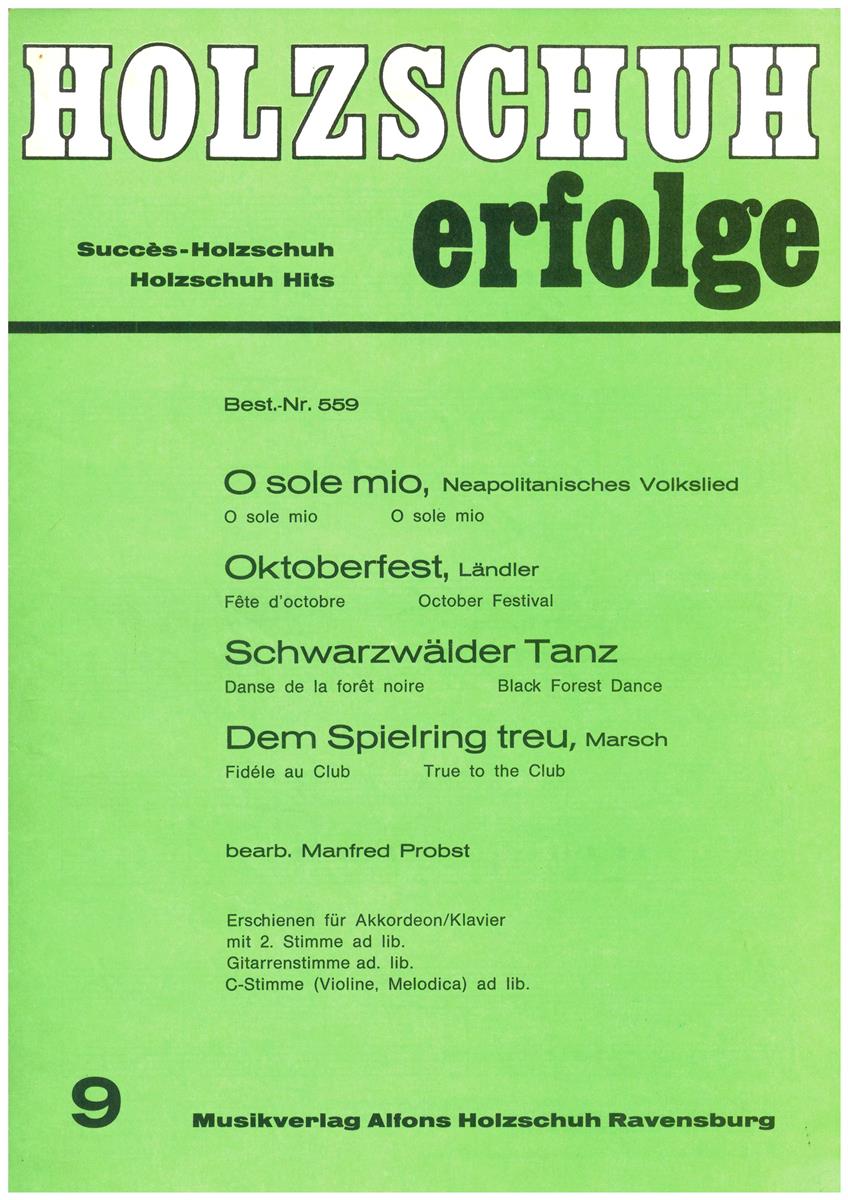 Holzschuh Erfolge 9 - Antiquariat