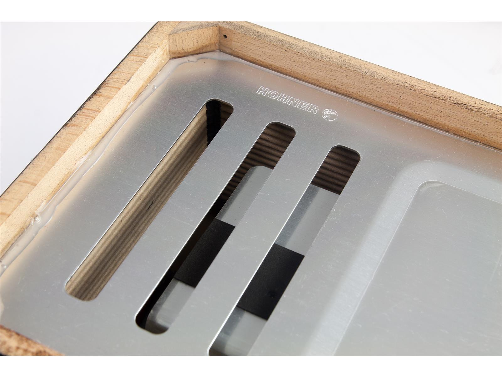 Akkordeon Hohner Amica IV 120 Bass schwarz Akkordeon Hohner Amica IV 120 Bass schwarz