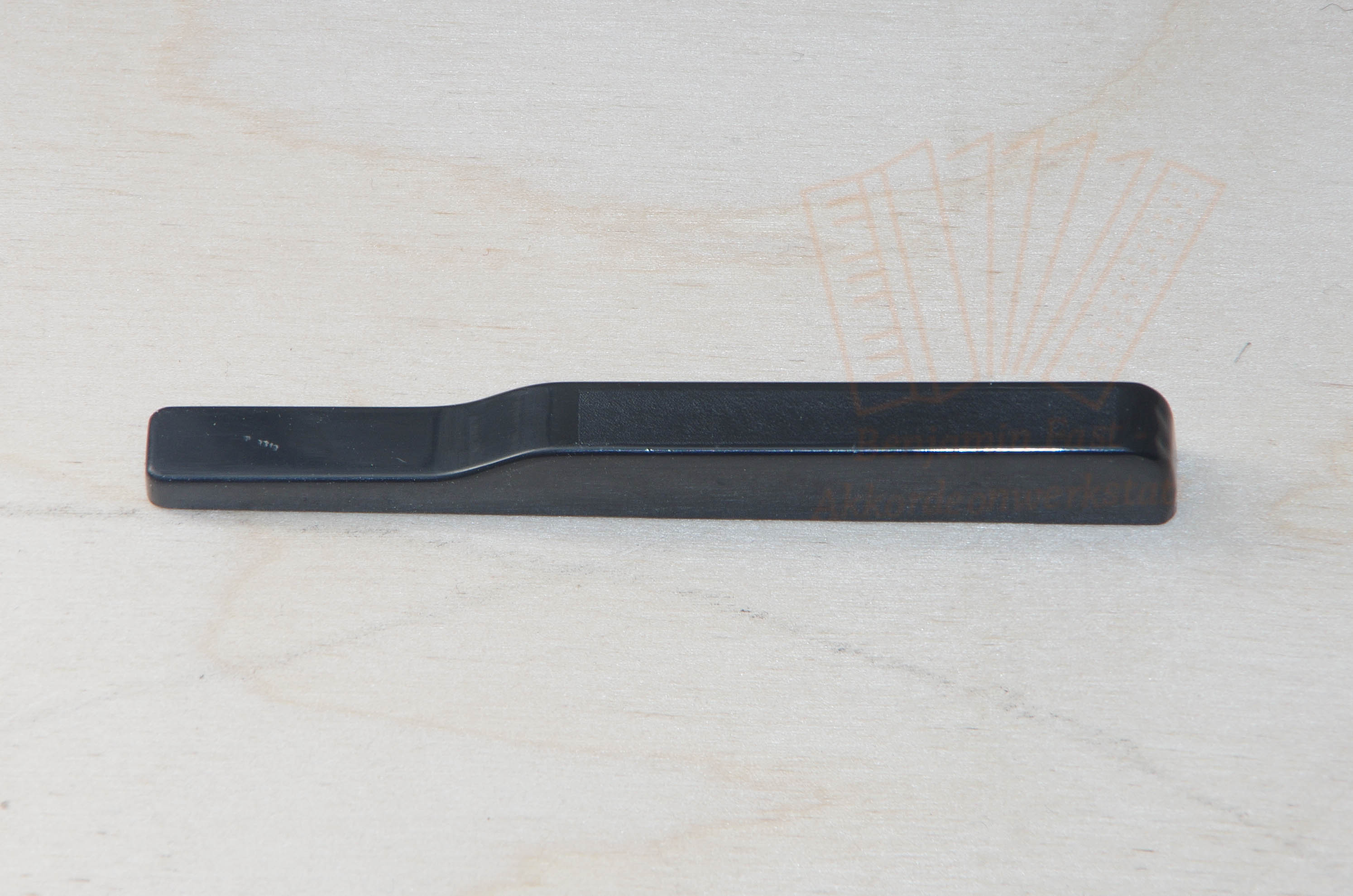 Halbtontasten-Auflage schwarz L10cm  - gebraucht