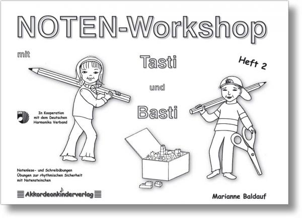 NOTEN-Workshop 2 Akkordeon Knopf B-Griff