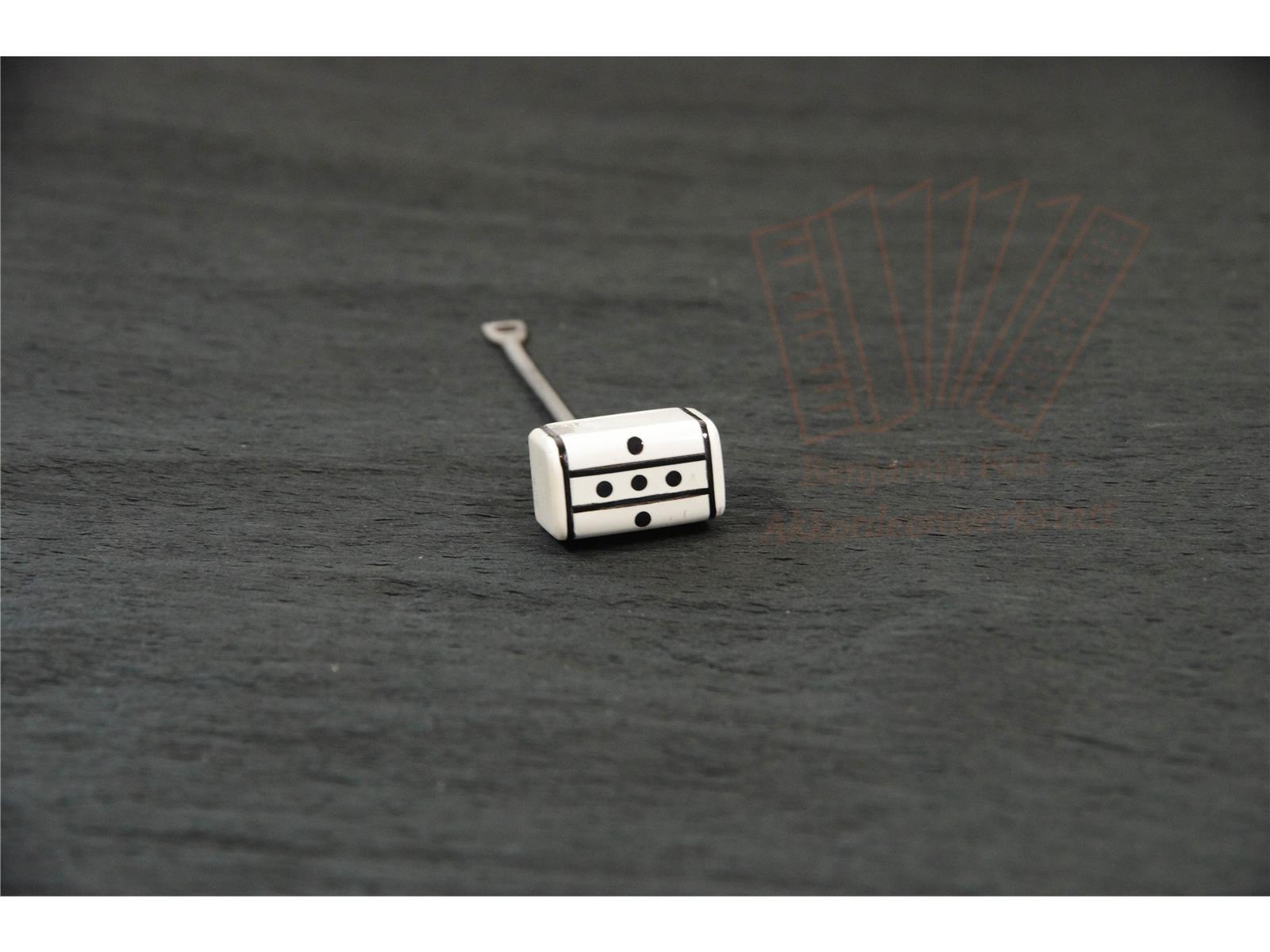 Registerdrücker Diskant Hohner alt gebraucht