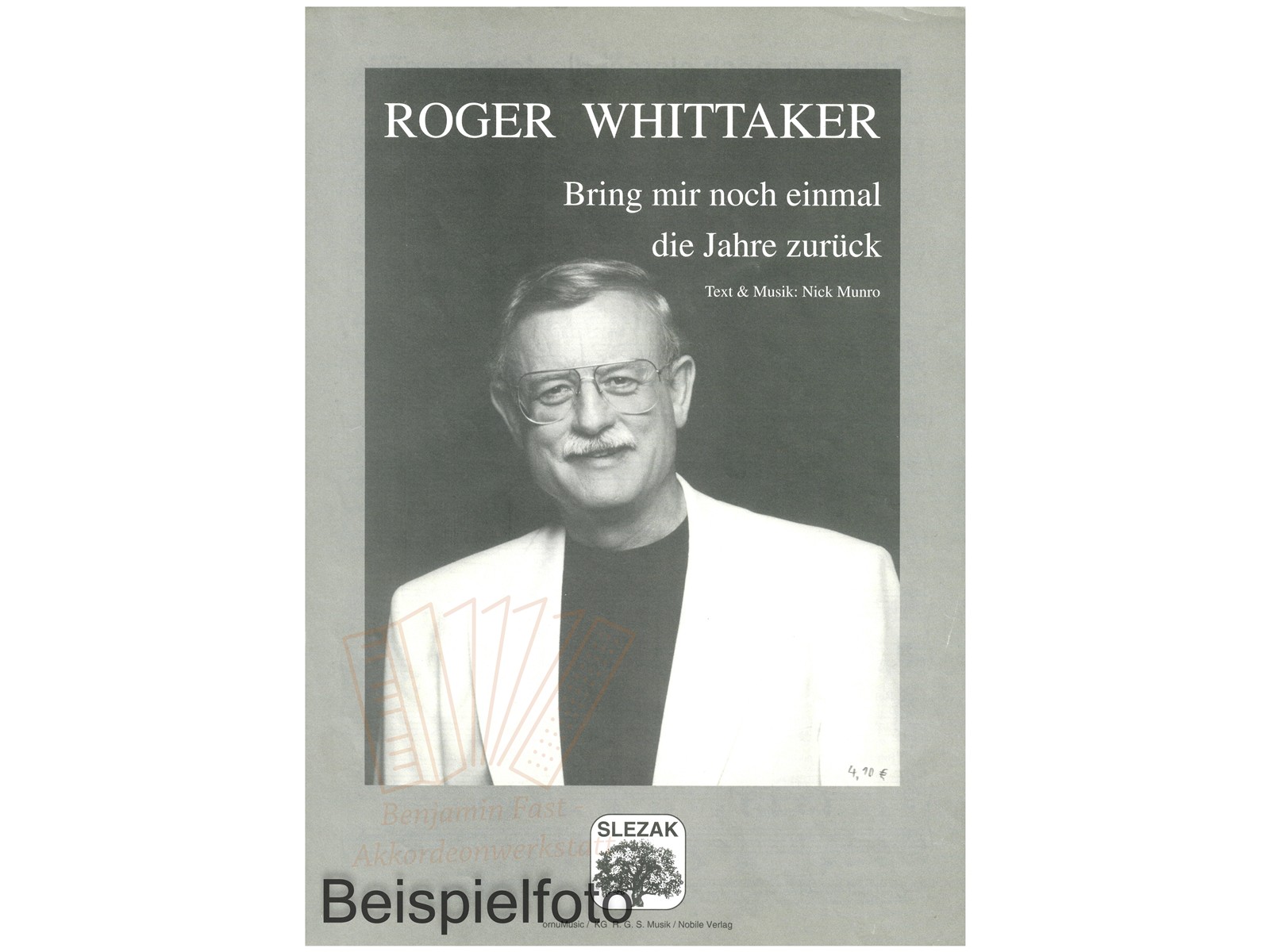 Bring mir noch einmal die Jahre zurück, Einzelausgabe - Antiquariat