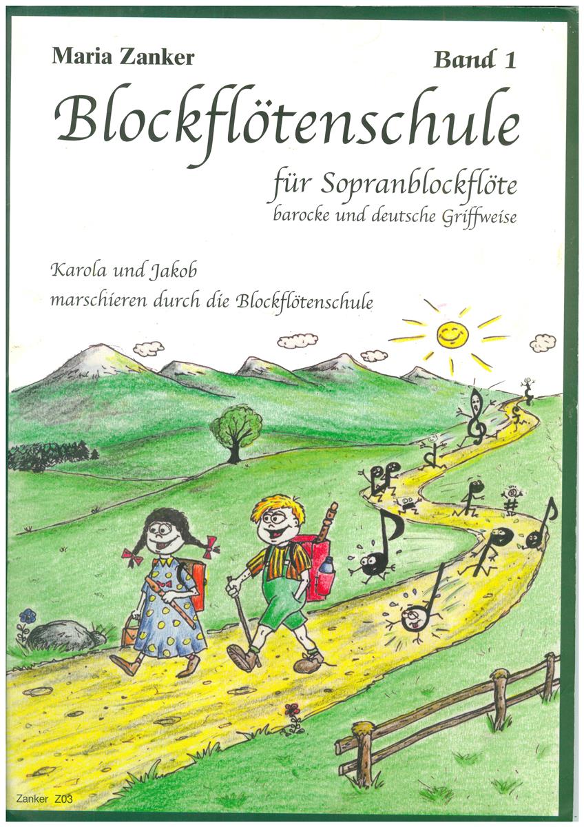 Blockflötenschule 1, Zanker - Antiquariat Blockflötenschule 1, Zanker - Antiquariat