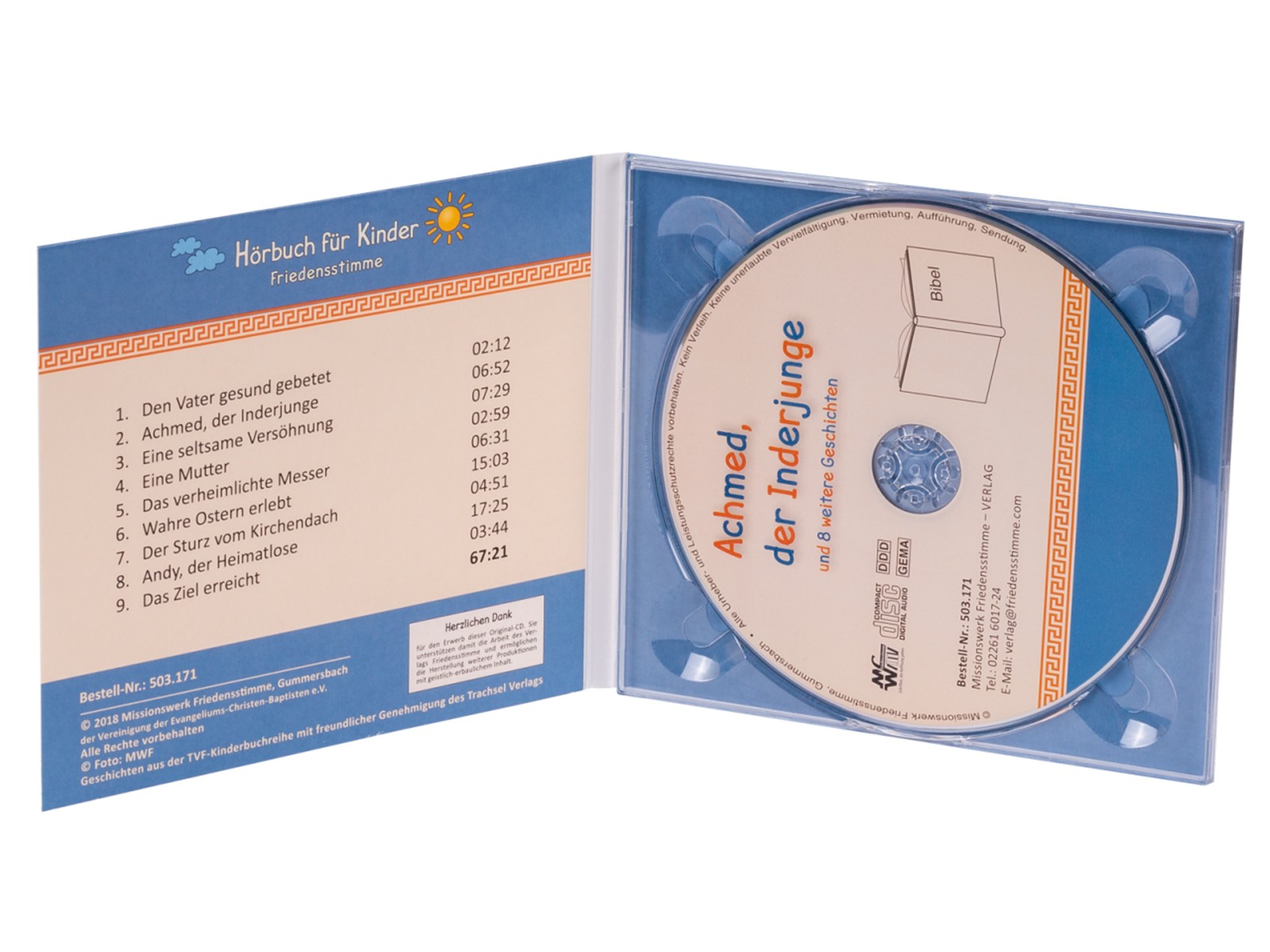 Hörbuch CD - Achmed, der Inderjunge