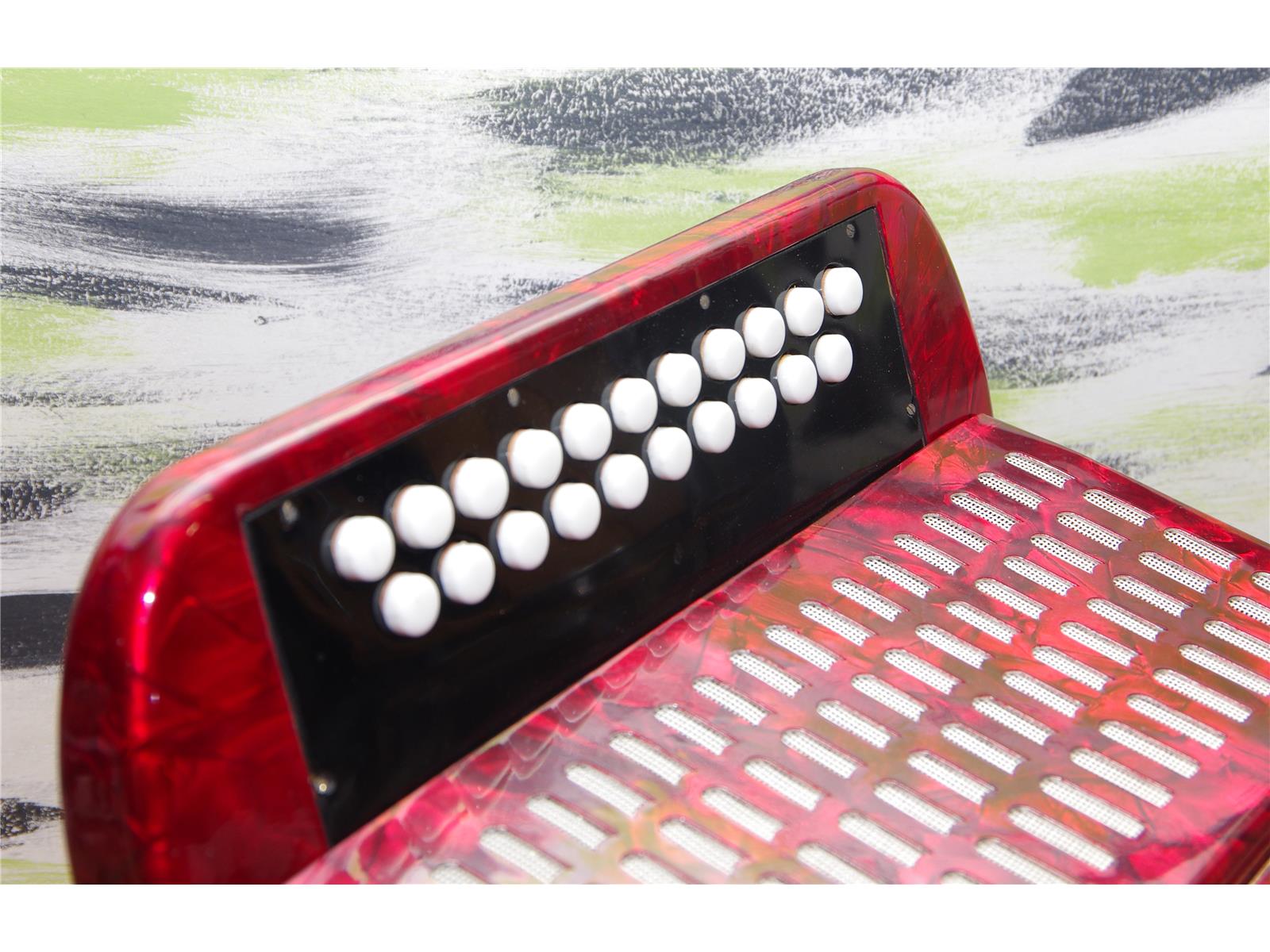 Diatonische Harmonika Meteor C-F - gebraucht Diatonische Harmonika Meteor C-F - gebraucht