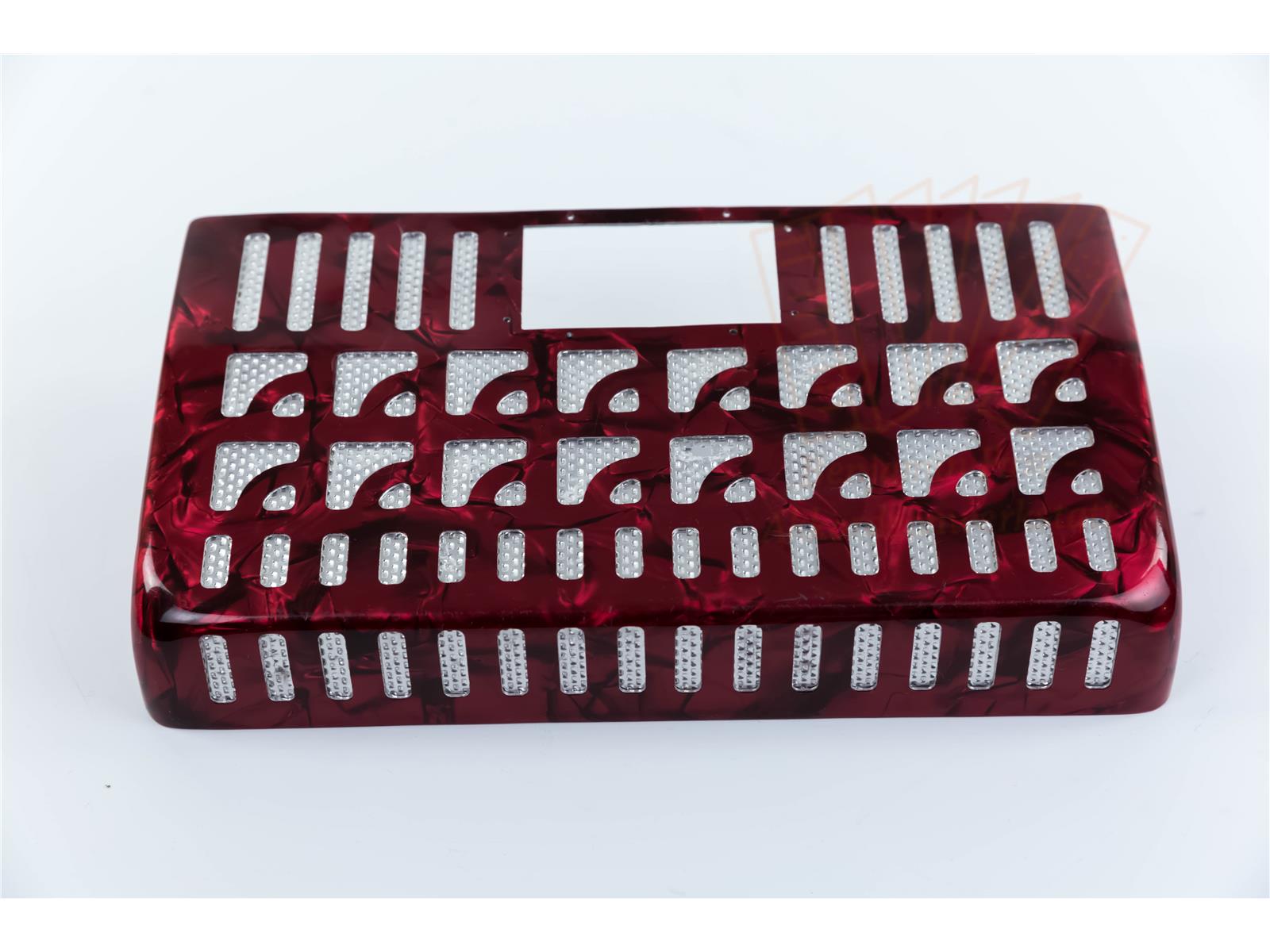 Diskantverdeck Akkordeon rot - gebraucht Diskantverdeck Akkordeon rot - gebraucht