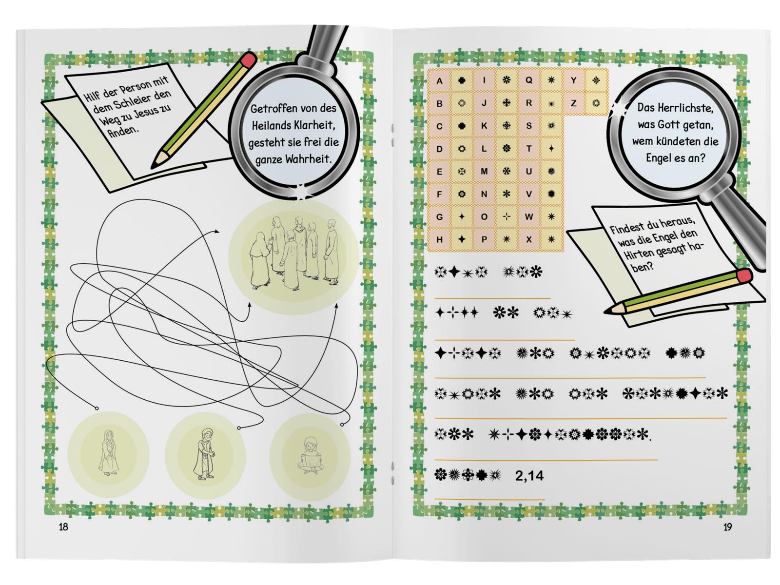 Rätselheft - Geschichten der Bibel Rätselheft - Geschichten der Bibel