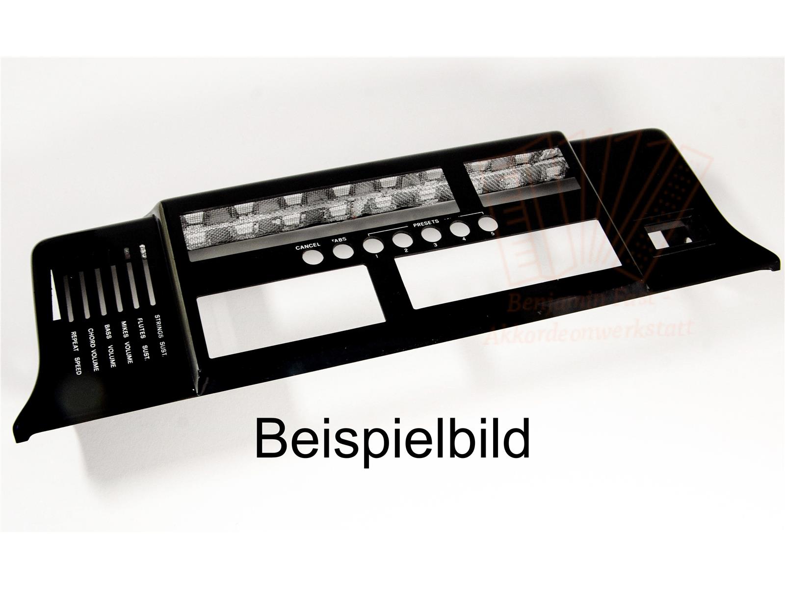 Diskantverdeck ELKA VOX III/120 schwarz - gebraucht Diskantverdeck ELKA VOX III/120 schwarz - gebraucht