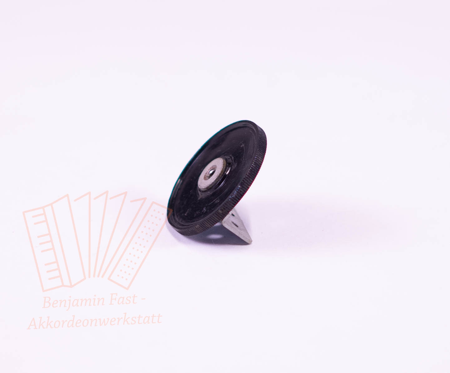Bassriemen Verstellrad 45mm mit Halter, gebraucht Bassriemen Verstellrad 45mm mit Halter, gebraucht