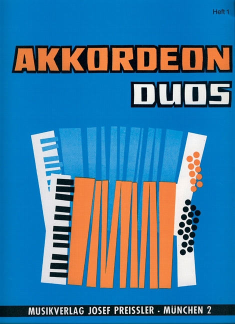 Akkordeon-Duos, Band 1 Akkordeon-Duos, Band 1