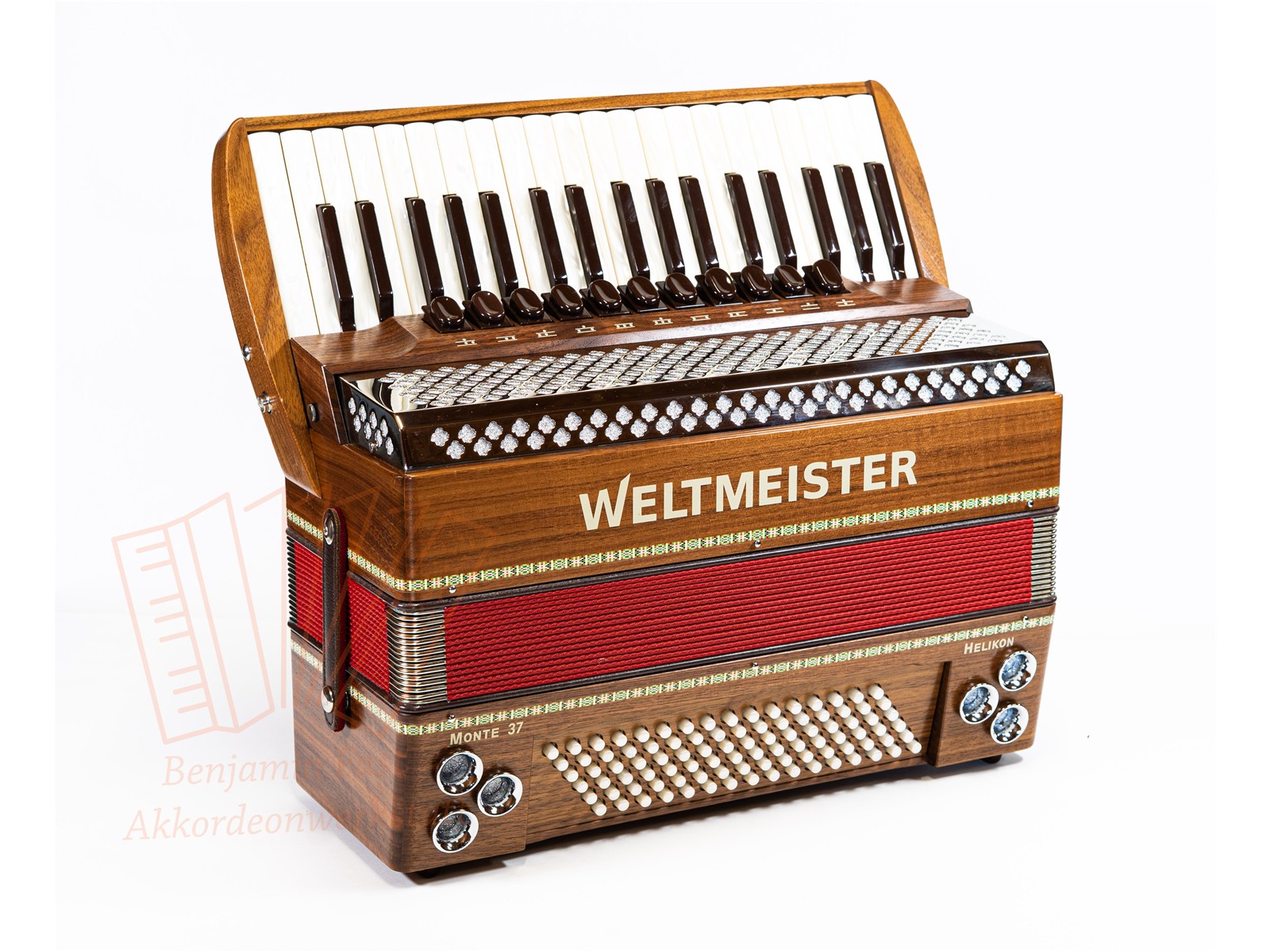 Akkordeon Weltmeister Monte 37 Helikon gebraucht Akkordeon Weltmeister Monte 37 Helikon gebraucht