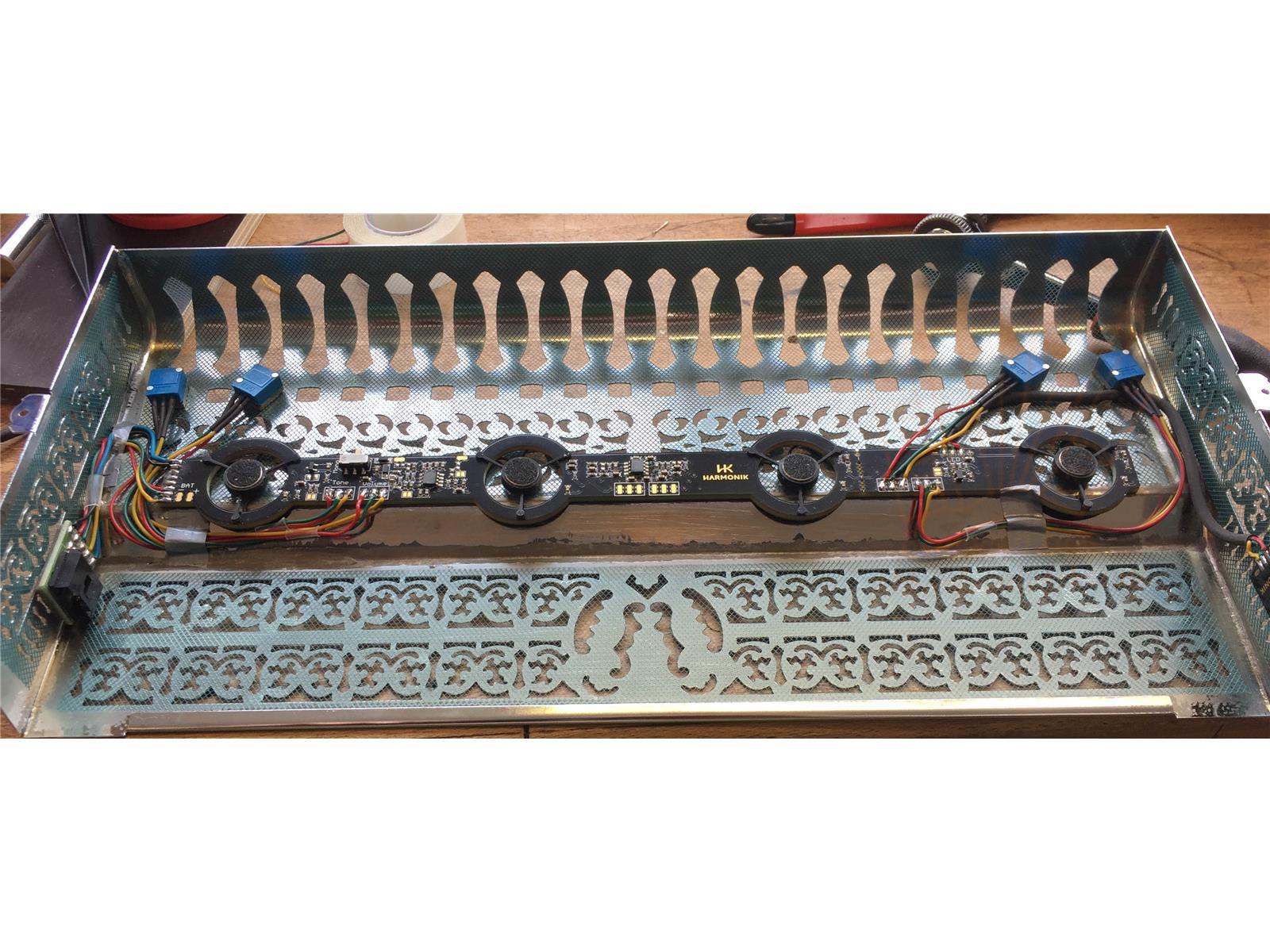 Einbaumikrofon Harmonik AC5001-PLUS (4 Miks - 30cm) Einbaumikrofon Harmonik AC5001-PLUS (5 Miks - 37cm)