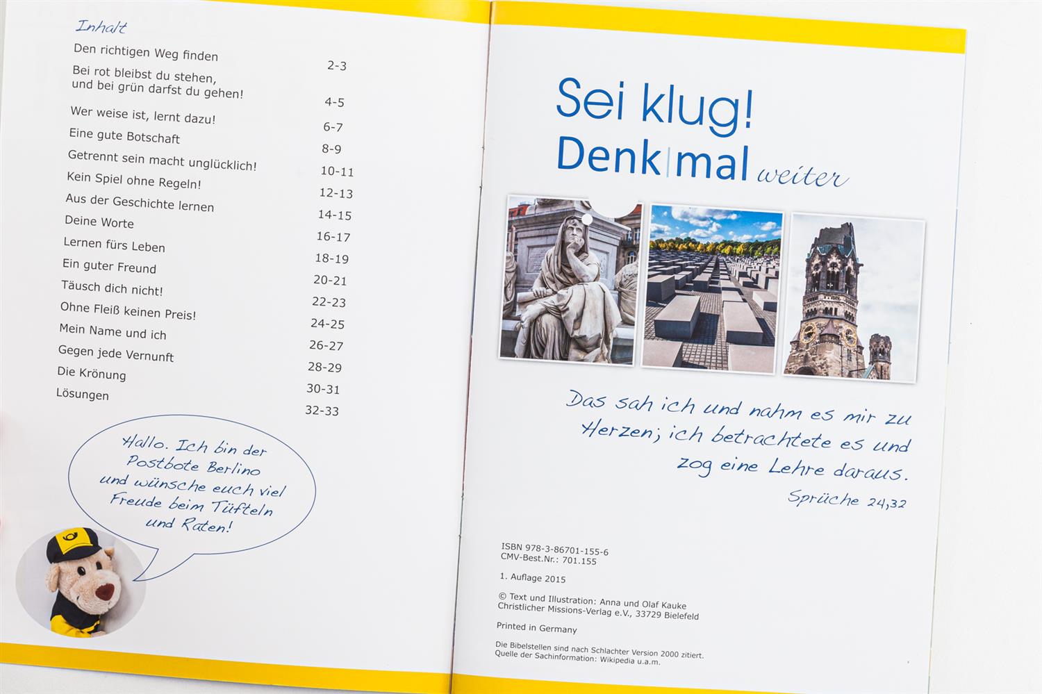 Sei klug! Denk|mal weiter