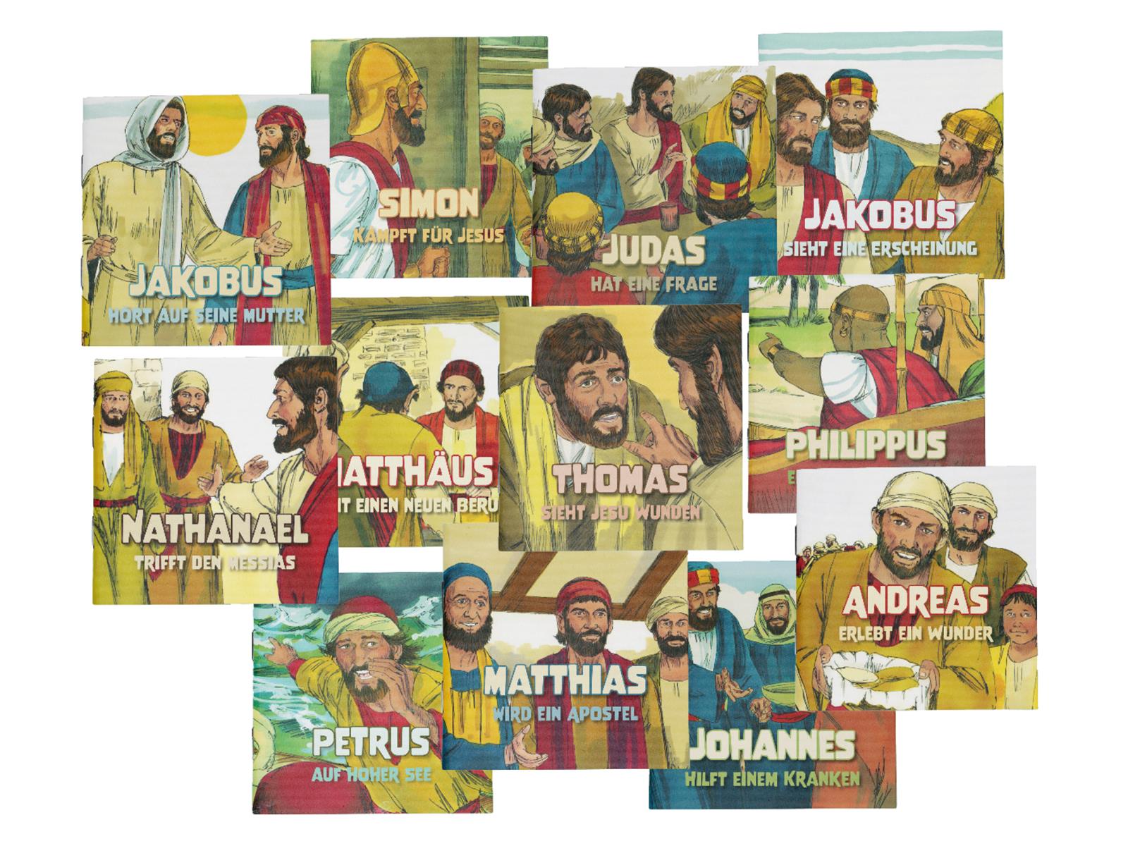12 Mini-Bibelgeschichten (Jünger Jesu) 12 Mini-Bibelgeschichten (Jünger Jesu)