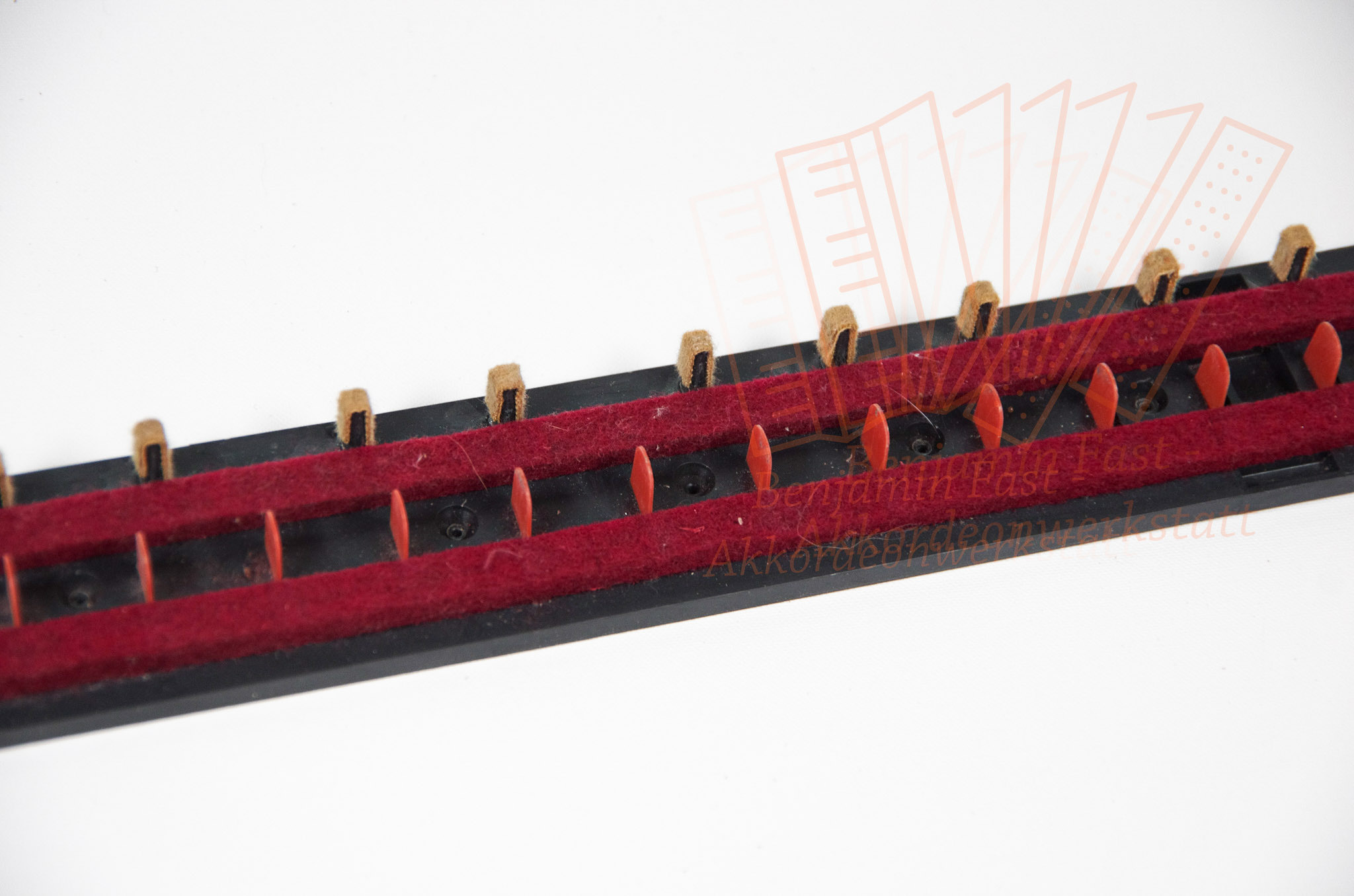 Tastenhinterführung Weltmeister 41 Tasten komplett - gebraucht Tastenhinterführung Weltmeister 41 Tasten komplett - gebraucht