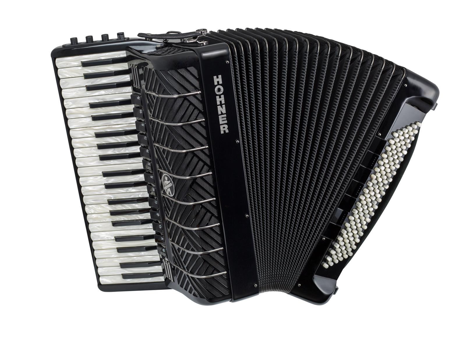 Akkordeon Hohner Mattia IV 120 Bass Perloid-Tasten Akkordeon Hohner Mattia IV 120 Bass Perloid-Tasten