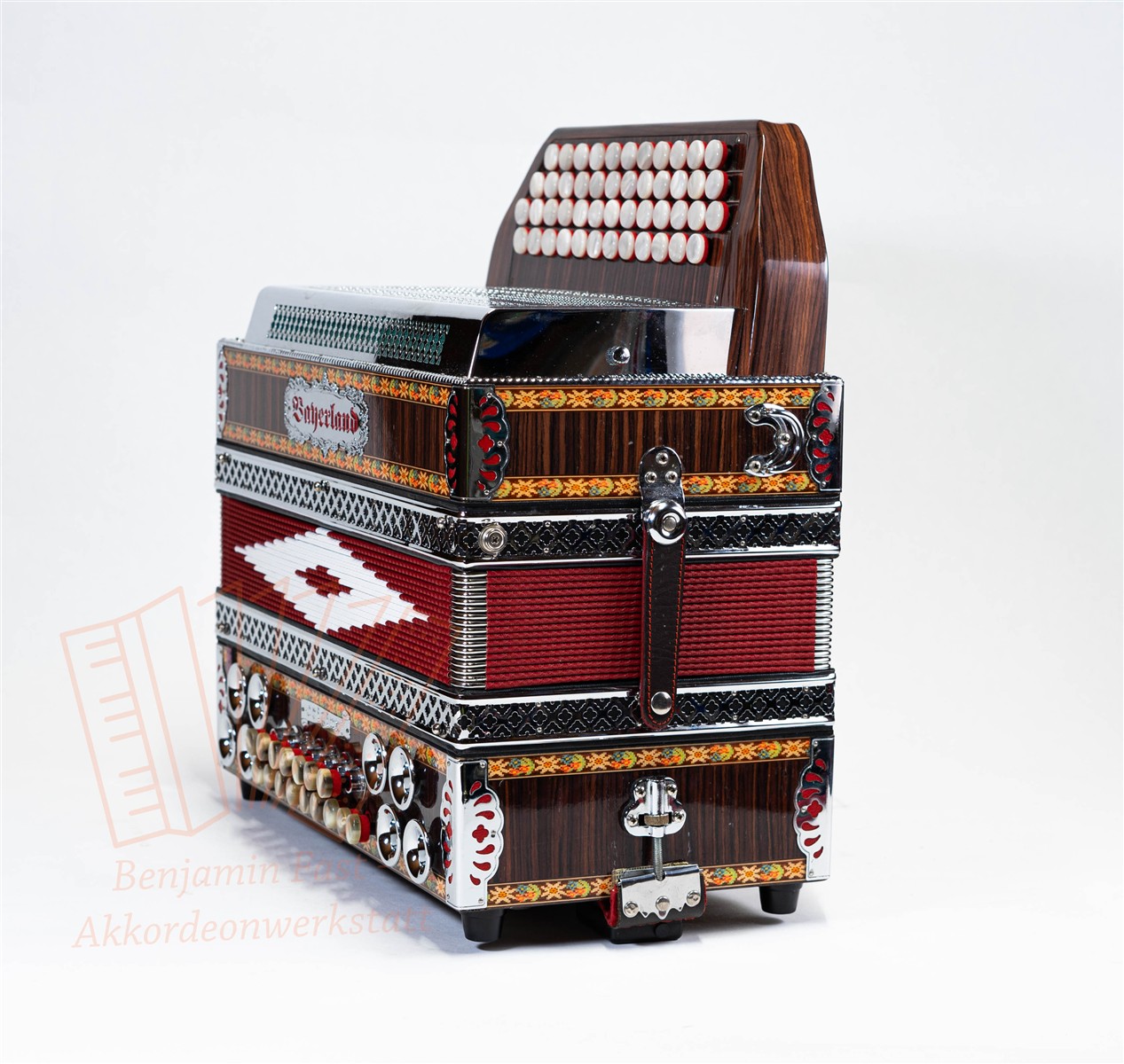 Steirische Harmonika Bayerland FBEsAs HDS, gebraucht