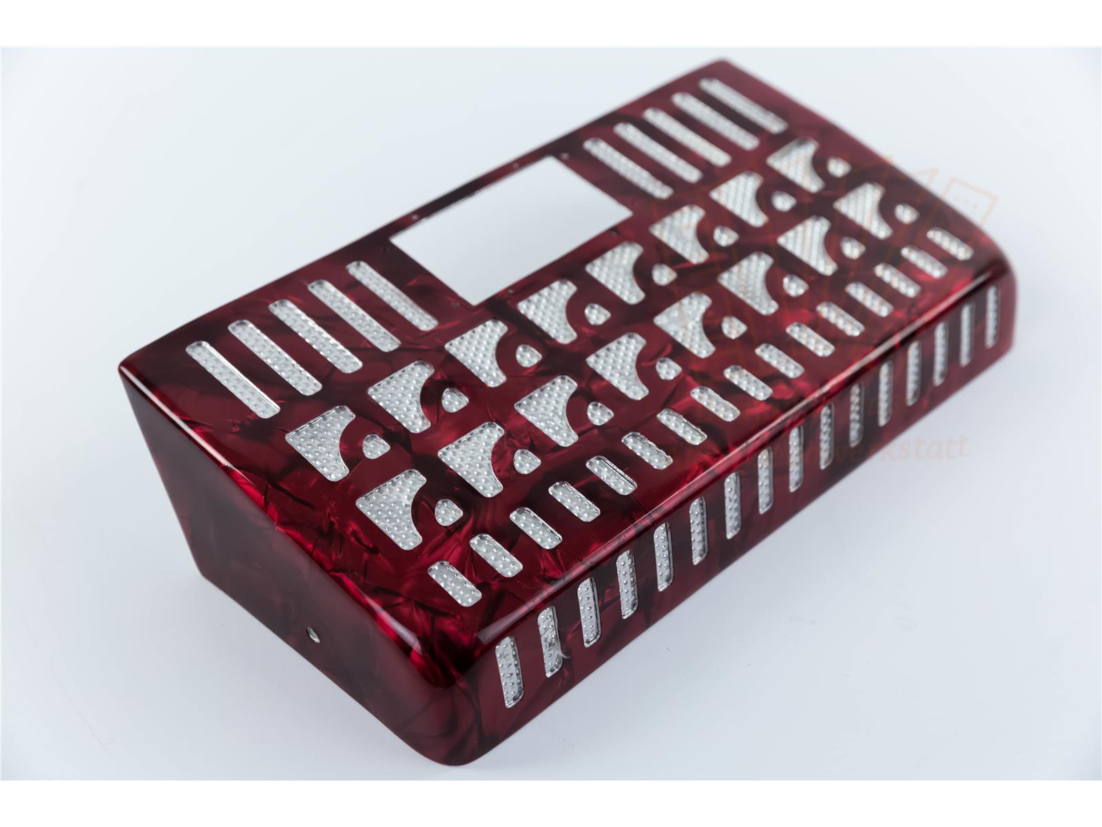 Diskantverdeck Akkordeon rot - gebraucht Diskantverdeck Akkordeon rot - gebraucht