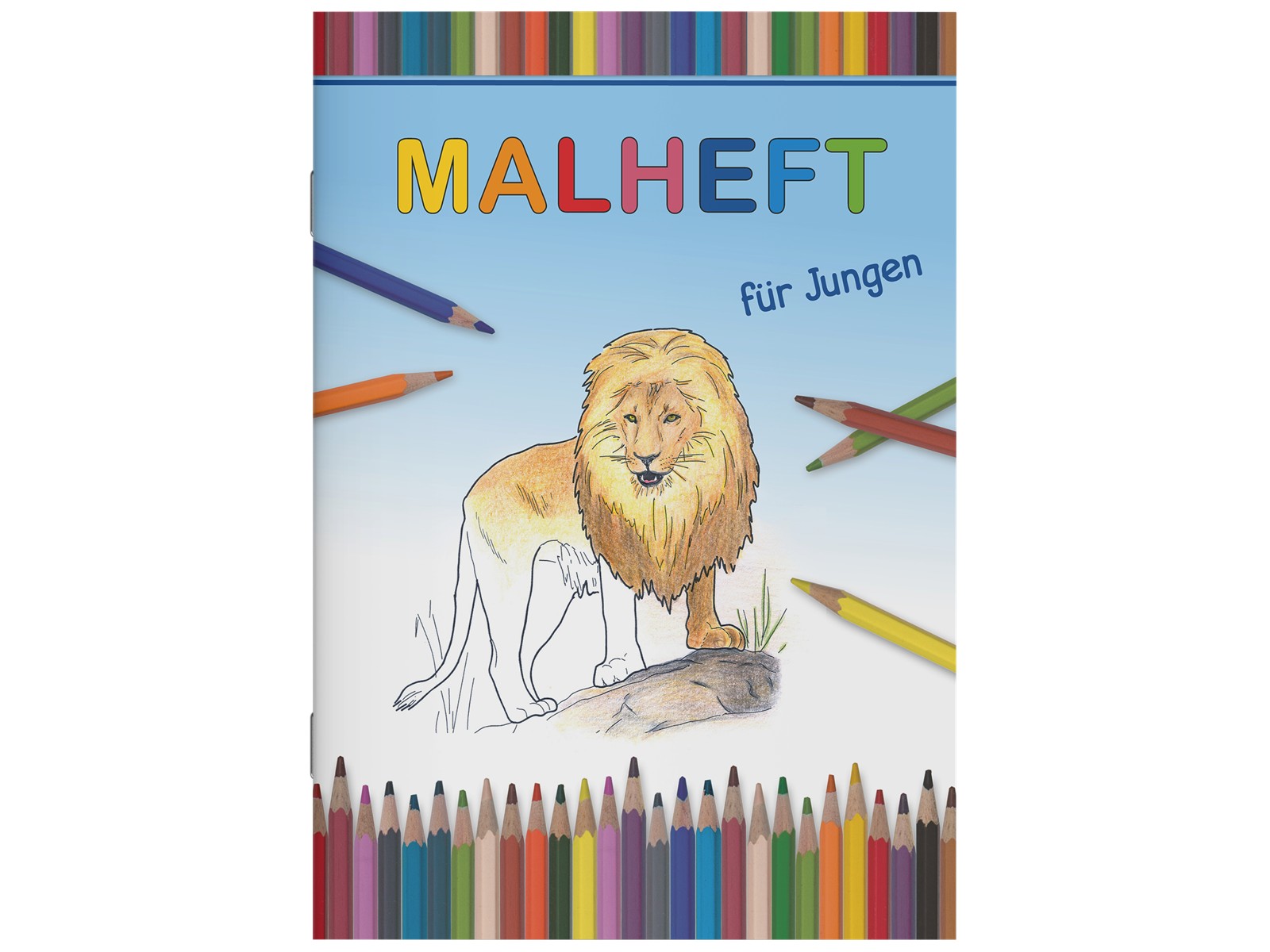 Malheft - für Jungen Malheft - für Jungen