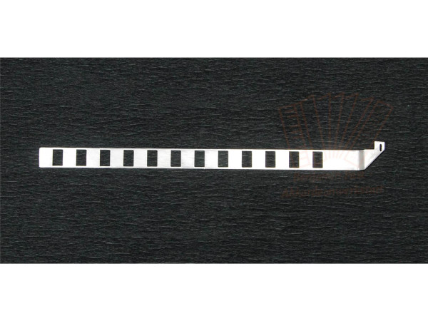 Registerschieber Bass Alu gekröpft 32,2x1,9cm, gebraucht