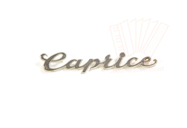 Schriftzug Caprice gebraucht